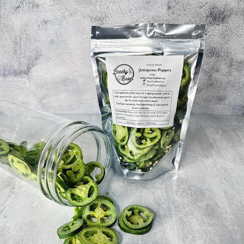 jalapeno peppers - freeze-dried jalapeno peppers