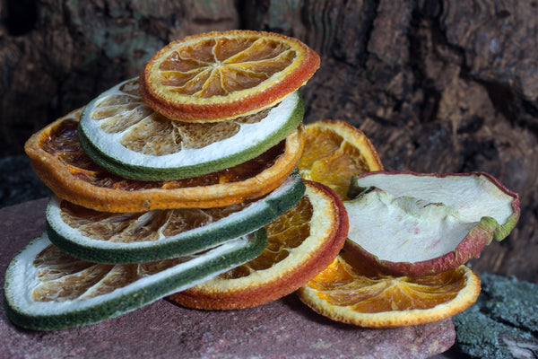 freeze-dried citrus wheels